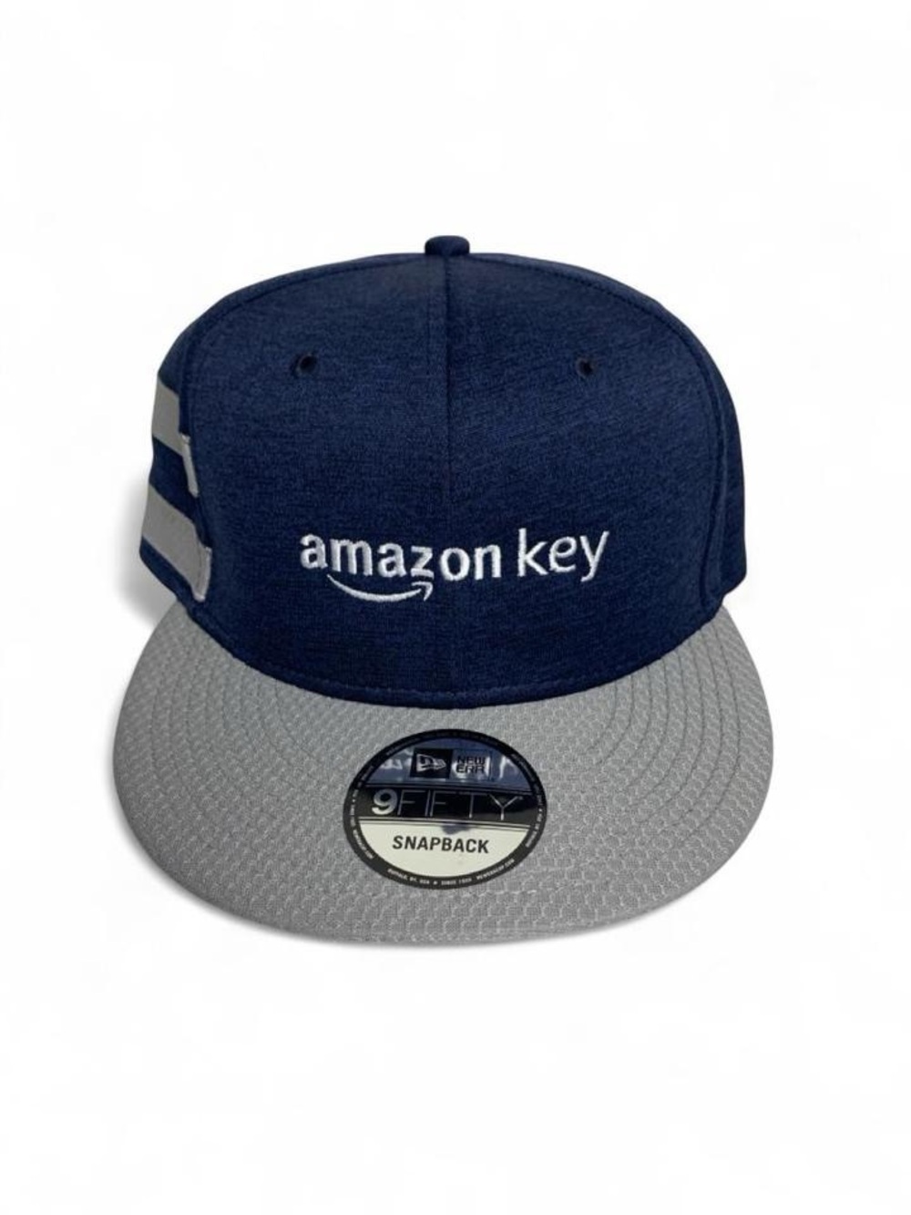 Amazon Key Navy and Gray Snapback Cap